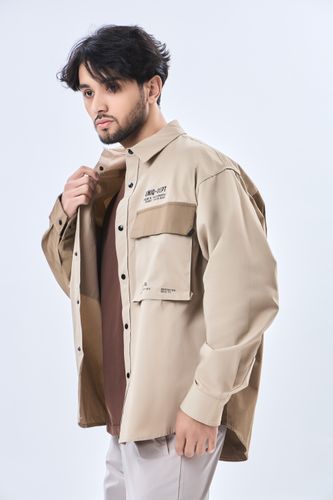 Рубашка длинный рукав Terra Pro AW23CA2N-19-19267, Beige, O'zbekistonda