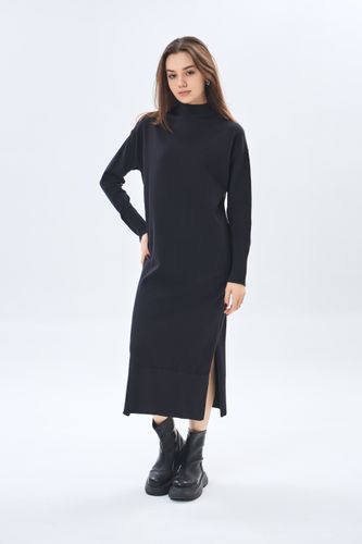 Платье длинный рукав Terra Pro AW23WKN-30048, Black, фото № 13