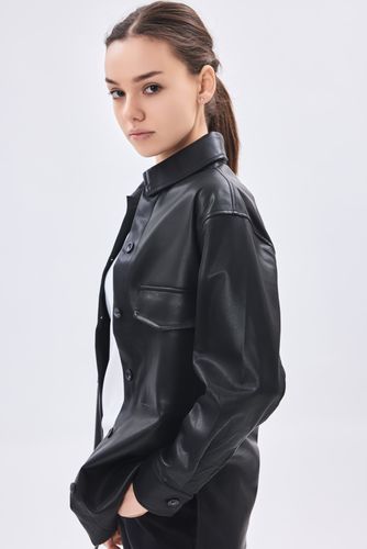 Женская рубашка длинный рукав Terra Pro AW23WBA-52020, Black, sotib olish