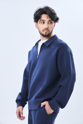 Толстовка короткая длина Terra Pro AW23CA2S-2-19488, Navy, sotib olish