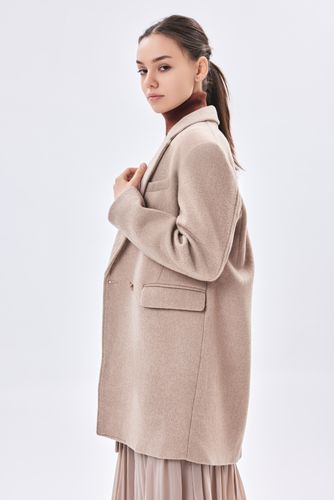 Женское пальто средняя длина Terra Pro AW23WES-21008, Beige