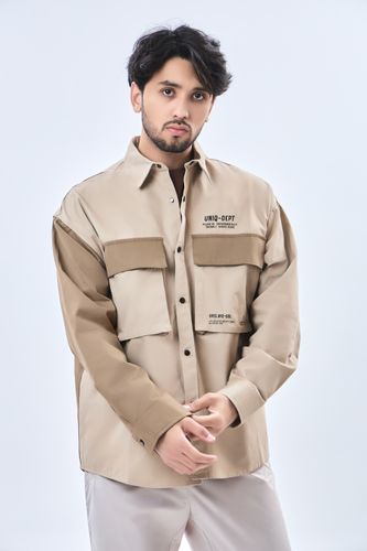 Рубашка длинный рукав Terra Pro AW23CA2N-19-19267, Beige