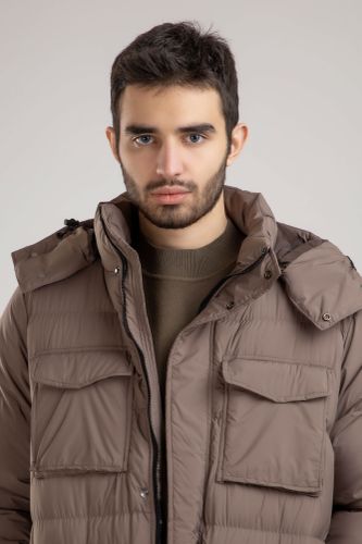 Куртка средняя длина Terra Pro AW21CA1N-12-10200, Beige, в Узбекистане