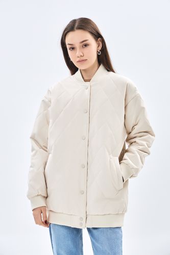 Женская куртка средняя длина Terra Pro AW23WYN-24035, Whisper White