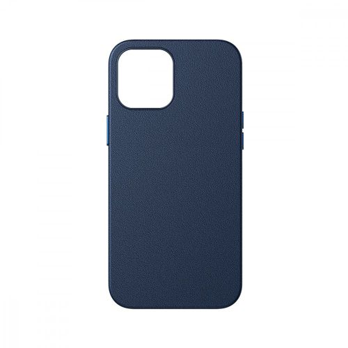 Чехол кожаный для iPhone 12 Pro Max Baseus Magnetic Leather Case 2020, Синий, sotib olish