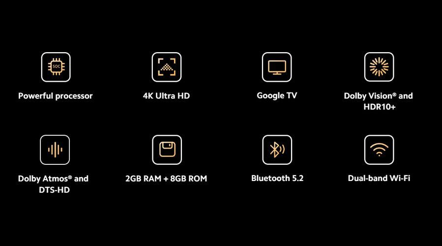 Приставка для телевизора Xiaomi TV Box S, Черный, в Узбекистане