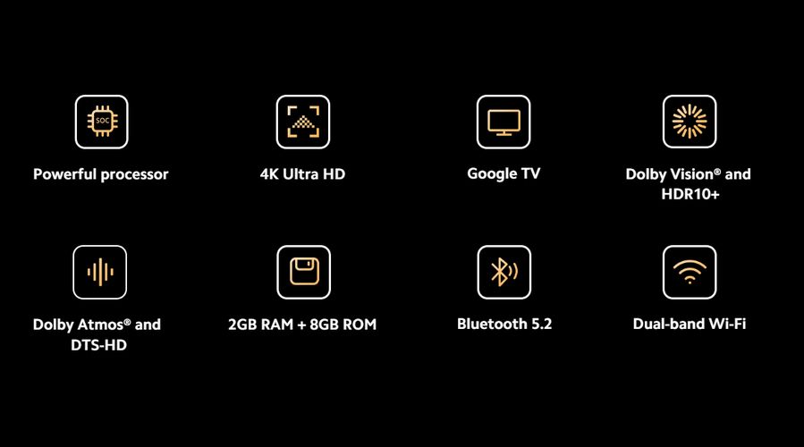 Xiaomi TV Box S televizor konsoli, Qora, в Узбекистане