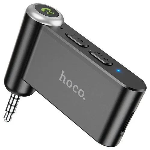 Adapter Bluetooth-Aux Hoco E58, qora