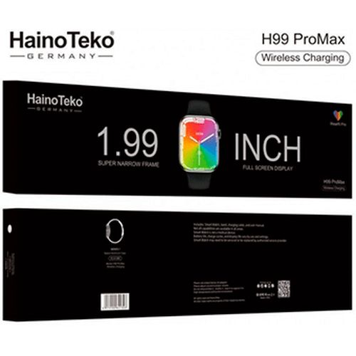 Aqlli soat Haino Teko H99 PRO MAX, Qora