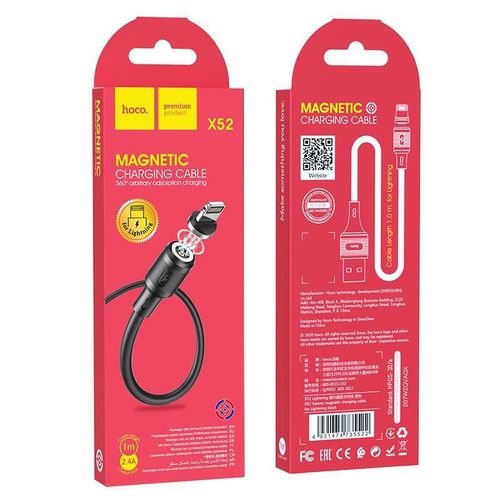 Магнитный кабель USB 2.0 - Lightning Hoco X52, купить недорого