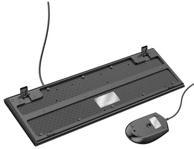 Комплект клавиатура и мышь Borofone BG6, Черный, в Узбекистане