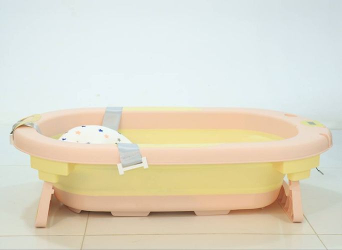Ванночка для купания Didit М-2, Оранжево-желтый