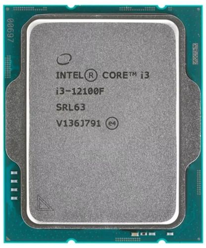 Prosessor Intel Core i3 12100f