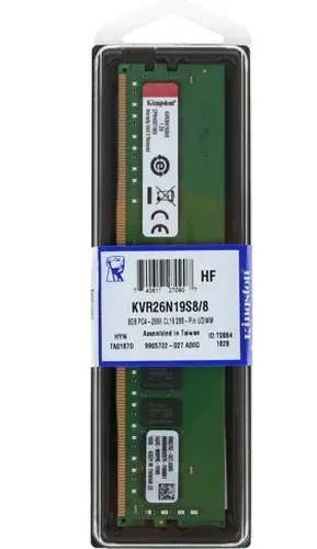 Operativ xotira RAM Kingston DDR4 8/2666, купить недорого