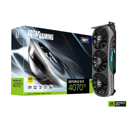 Videokarta Zotac RTX 4070TI | 12 GB | GDDR6