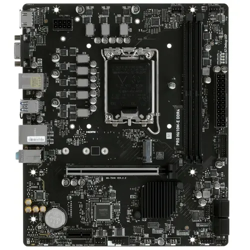 Материнская плата MSI H610M-E