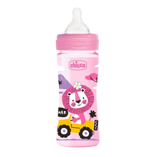 Бутылочка Chicco Well-Being Girl, 2+ месяцев, 250 мл