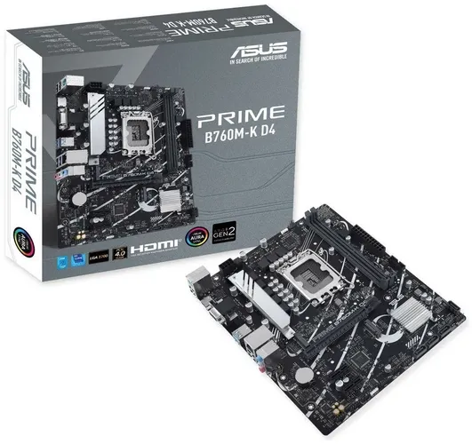 Материнская плата Asus Prime B760M-K D4, купить недорого