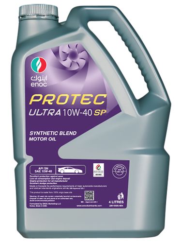 Масло моторное Enoc Protec Ultra 10W-40, 4 л