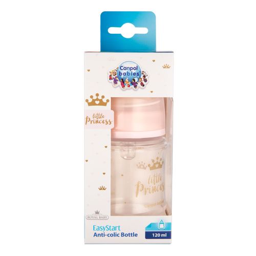 Бутылочка Canpol Babies EasyStart Royal Baby антиколиковая, с рождения, 120 мл, в Узбекистане