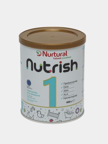 Детская смесь Nutrish 1, 0-6 месяцев, 400 г, купить недорого