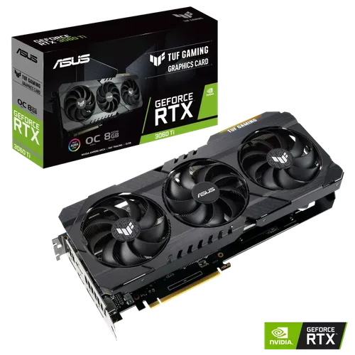 Видеокарта Asus RTX 3060TI Tuf Gaming | 8 GB | GDDR6X, купить недорого