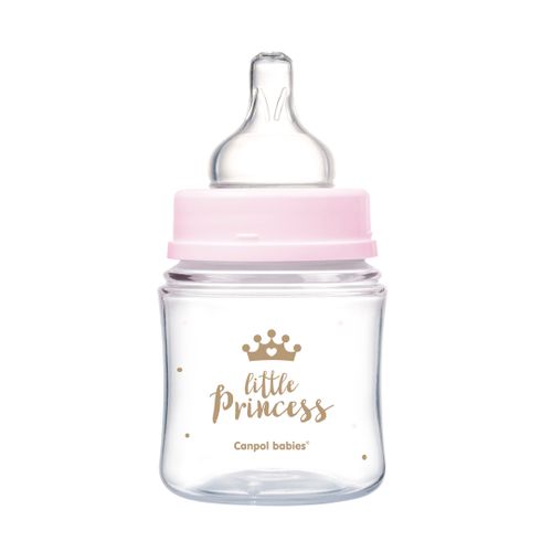 Бутылочка Canpol Babies EasyStart Royal Baby антиколиковая, с рождения, 120 мл, купить недорого