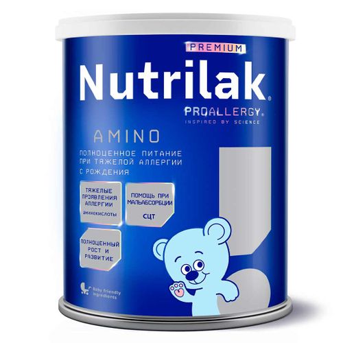 Смесь Nutrilak Premium ProAllergy AMINO, с рождения, 400 г