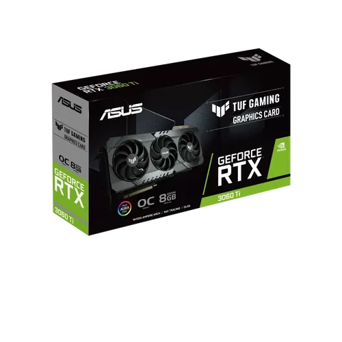 Videokarta Asus RTX 3060TI Tuf Gaming | 8 GB | GDDR6X, в Узбекистане