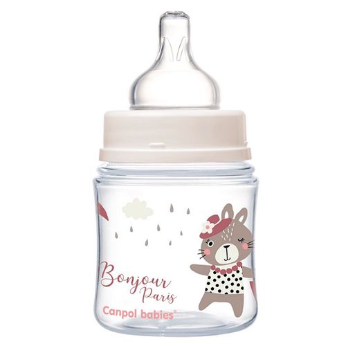 Бутылочка Canpol Babies EasyStart Bonjour Paris  антиколиковая, с рождения, 120 мл