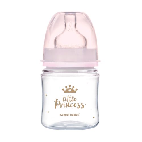 Бутылочка Canpol Babies EasyStart Royal Baby антиколиковая, с рождения, 120 мл