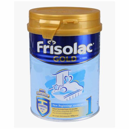 Молочная смесь Frisolac Gold 1, 0-6 месяцев, 400 г