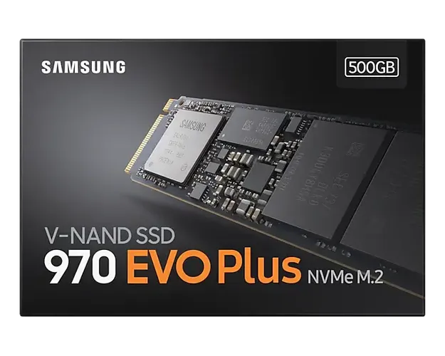 Твердотельный накопитель SSD Samsung M2 NVME 970 EVO Plus, 500 GB, купить недорого