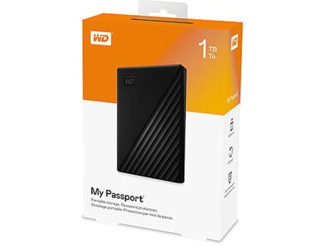 Внешний жесткий диск HDD Ext WD My Passport, 1 TB, в Узбекистане