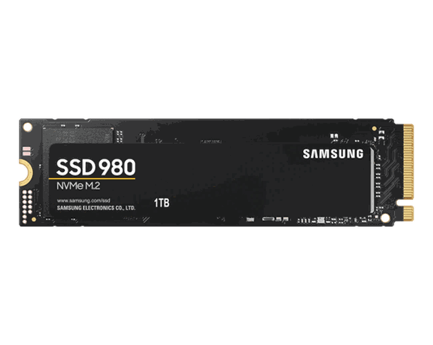 Внутренний накопитель SSD Samsung 980 NVMe M.2, 1 TB, в Узбекистане