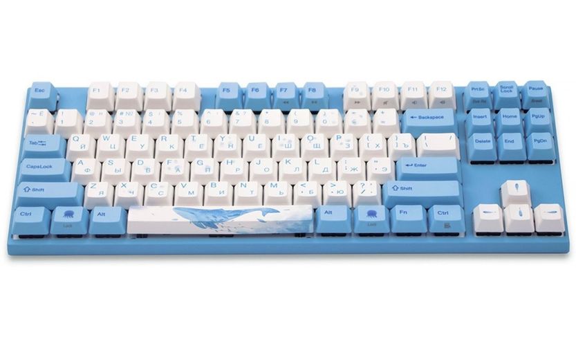 Клавиатура проводная Varmilo VEM87 Sea Melody EC V2 Ivy, в Узбекистане