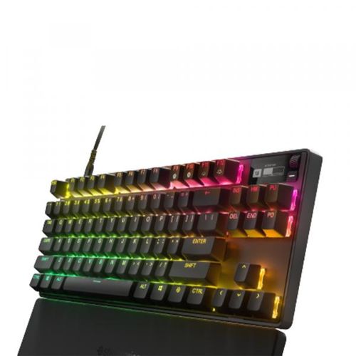 O'yin klaviaturasi Apex Pro TKL o'tkazgich bilan Omnipoint 2.0, qora