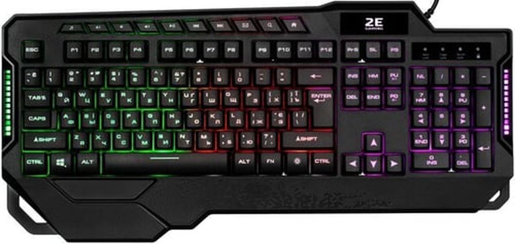 Клавиатура игровая 2E Gaming KG340 F-RGB USB