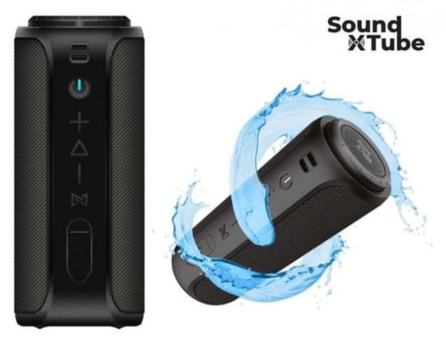 Portativ kolonka 2E SoundXTube TWS Waterproof, Qora, купить недорого