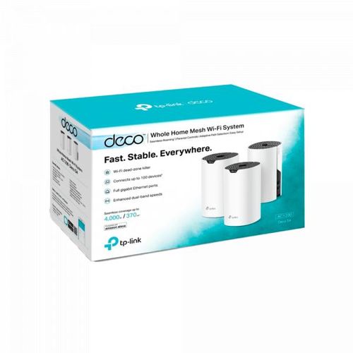 Домашняя Mesh Wi-Fi система TP-Link Deco S4 3-Pack, купить недорого