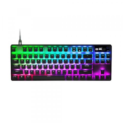 O'yin klaviaturasi Apex Pro TKL o'tkazgich bilan Omnipoint 2.0, qora, купить недорого