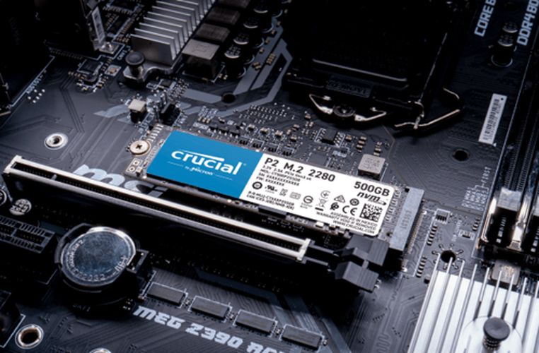 Твердотельный накопитель Cruisers Crucial NVMe SSD M2, 500 GB, купить недорого