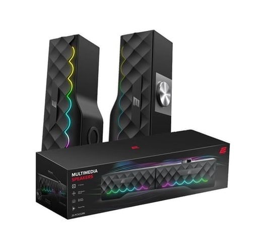 Акустическая система 2E PCS232 RGB, Soundbar, 2.0, USB