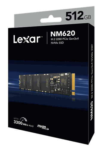 Твердотельные накопители Lexar SSD M2 NVMe, 512 GB