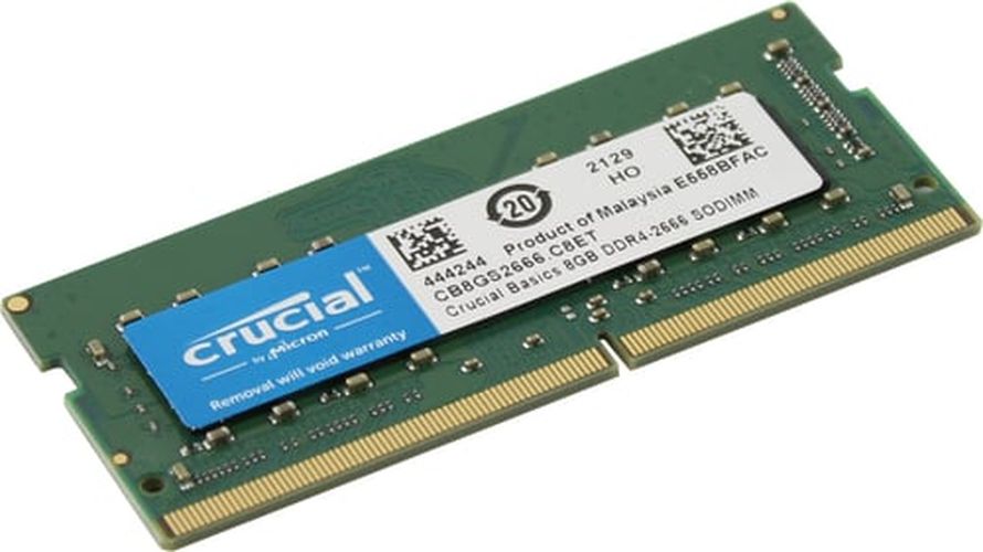 Operativ xotira Crucial 8 GB | DDR4 | 2666 MHz Sodimm