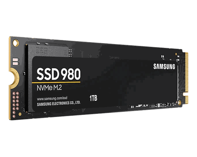 Внутренний накопитель SSD Samsung 980 NVMe M.2, 1 TB, купить недорого