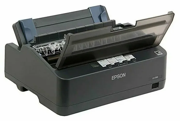 Printer Epson LX-350, Qora, фото