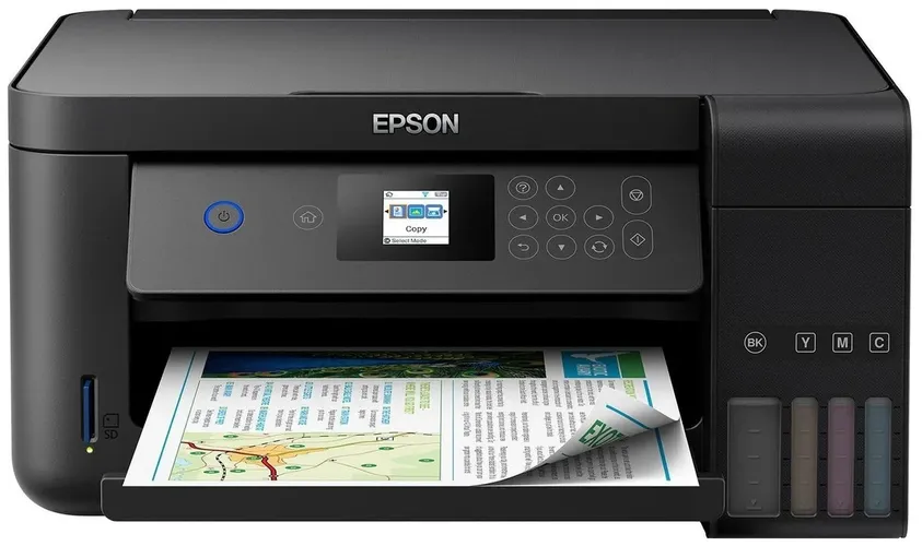 Printer Epson L4160, Qora, купить недорого