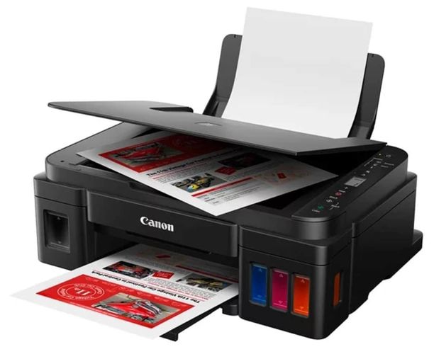 Printer Canon PIXMA G3415, Qora, фото