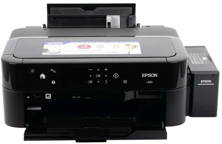 Printer Epson L810, Qora, фото